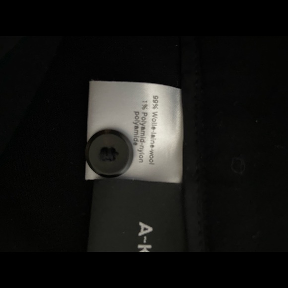 AKRIS black wool pant size 4 - Picture 9 of 11